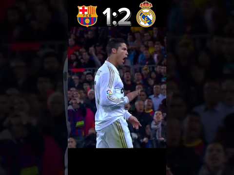 FC Barcelona vs Real Madrid 2010/11 La Liga Highlights #youtube #football #shorts