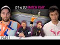 Mike vs Mark - D1 vs D3 Singles Match Play (Part 1)