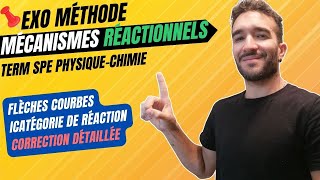 TERM SPÉ PHY.-CHIMIE / MÉCANISMES RÉACTIONNELS FLECHES COURBES /CATÉGORIES DE RÉACTION / EXO METHODE