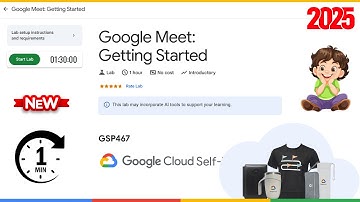 Google Meet: Getting Started | GSP467