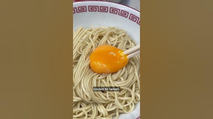 The weirdest place to eat noodles in Japan