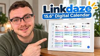 The Digital Calendar Your Whole Family Can Use | Linkdaze 15.6” Digital Calendar