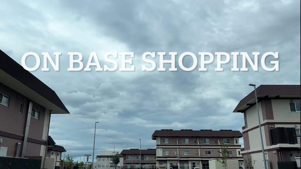 American goods in Japan!? — Shopping on base in Iwakuni, Japan! - YouTube