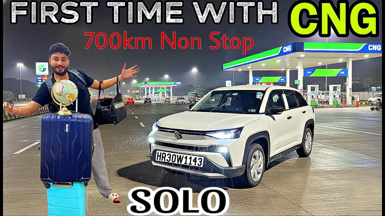 First SOLO Trip with Maruti VICTORIS CNG.. 🔥 Non Stop 700km Experience 👌