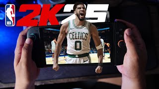 NBA 2K25 on Nintendo Switch 2 Handheld Mode - Mas Maganda pala pag ganito!