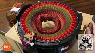 Addi Knitting Machine 'The Ultimate Tensioner' beanie demonstration