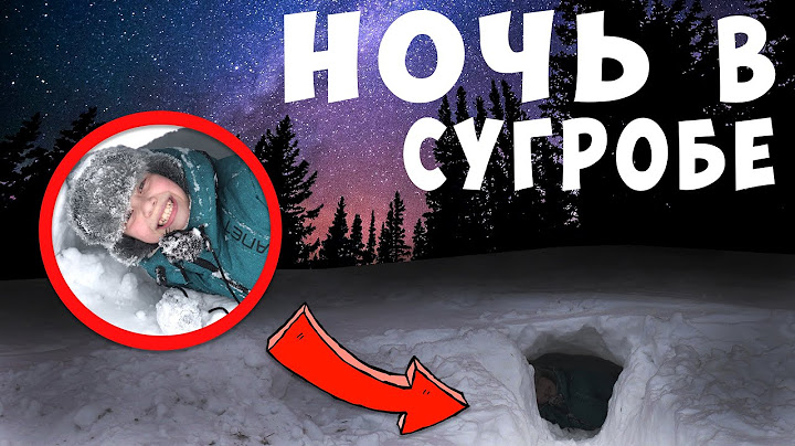 Ночь в Сугробе ! Выжить Зимой 24 Часа в Снегу на Морозе ? ВЛОГ