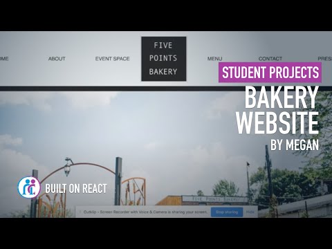 Nucamp Student Portfolio Project | the Bakery