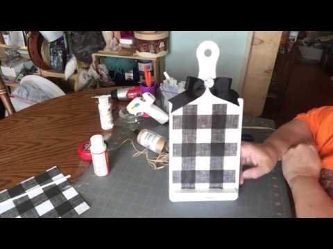 Dollar Store Cutting Board Crafts - The Cottage Market