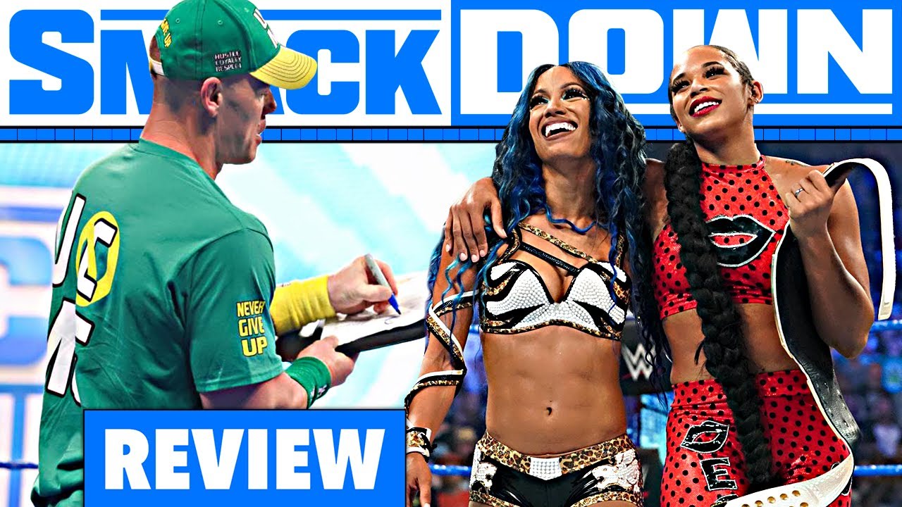WWE SmackDown 🔵 CM Punk fehlt wieder, aber John Cena ist da & Sasha Banks zurück – Review 30.07.21