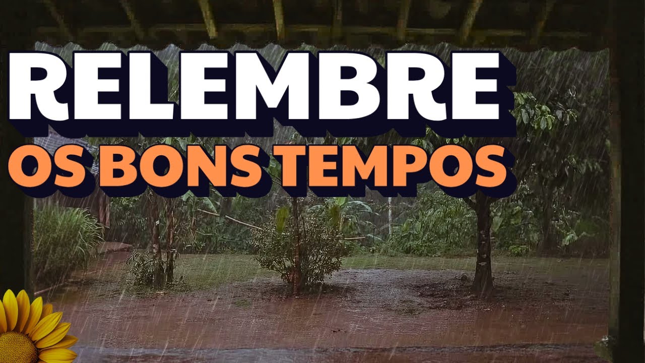 BARULHO da CHUVA NATURAL e TROVÕES na CASA com VARANDA