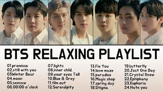 BTS PLAYLIST (CHILL, RELAX, STUDY)