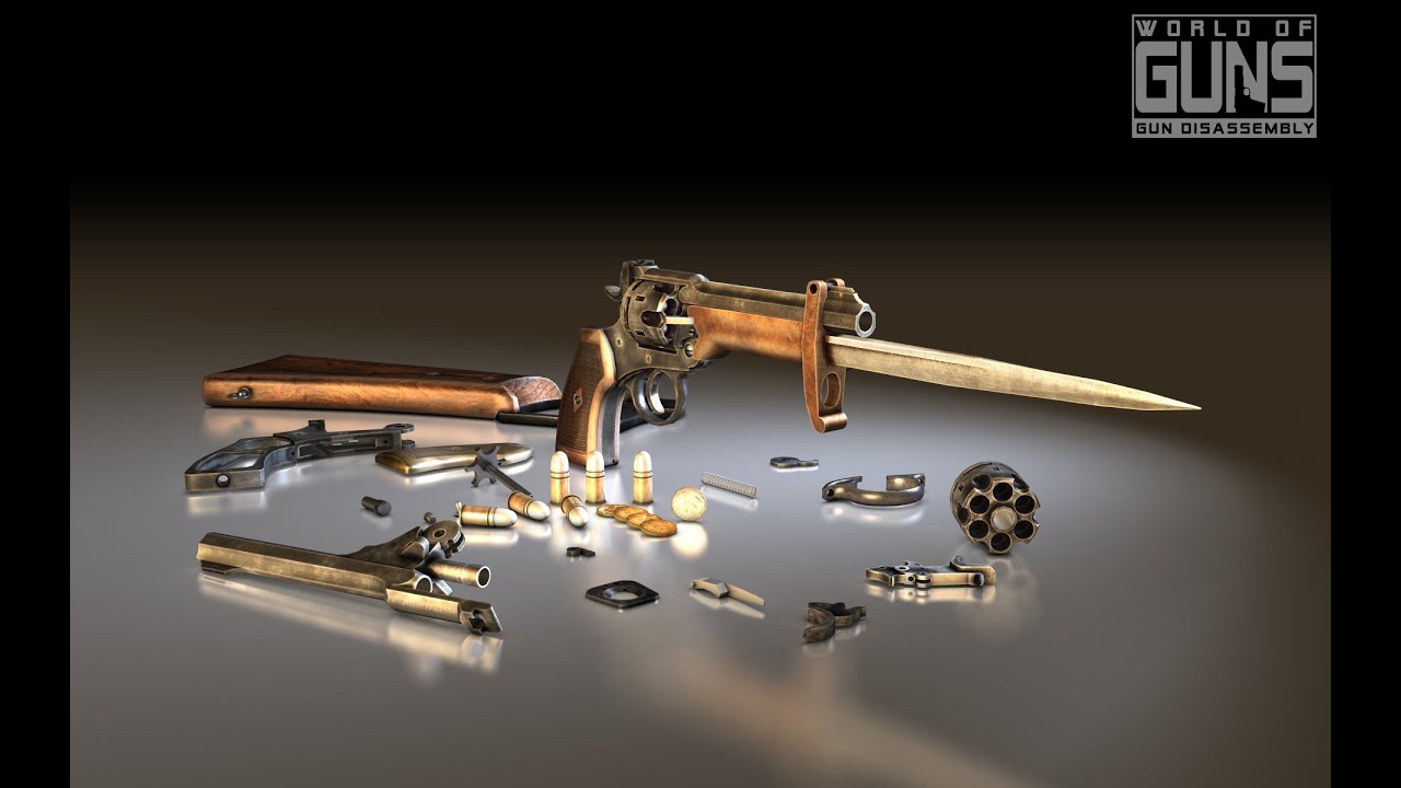 [World of GUNS]Operation and Disassembly of Webley MK VI Revolver - YouTube
