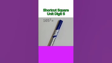 Squaring a number with a unit digit 5 #mathshorts #mathstricks