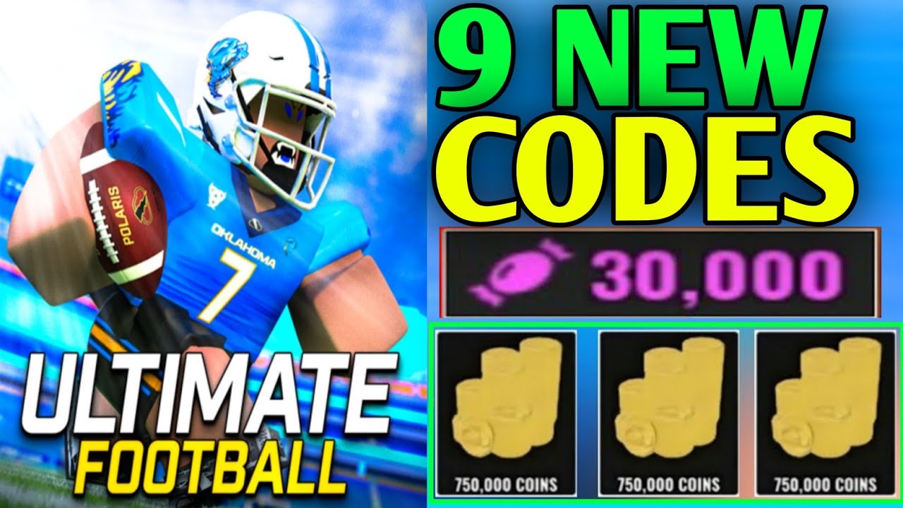 NEW UPDATE ⚠️ ULTIMATE FOOTBALL CODES 2023- ROBLOX ULTIMATE FOOTBALL ...