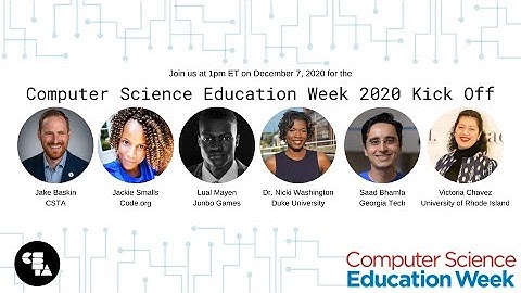 CSEdWeek 2020 Kick Off Event: Panel Discussion on #CSforSocialJustice