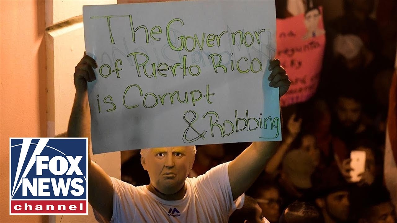 tucker carlson tonight youtube Congressional lawmakers join call for Puerto Rico's governor to resign