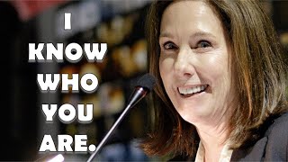 KATHLEEN KENNEDY IS WATCHING US.