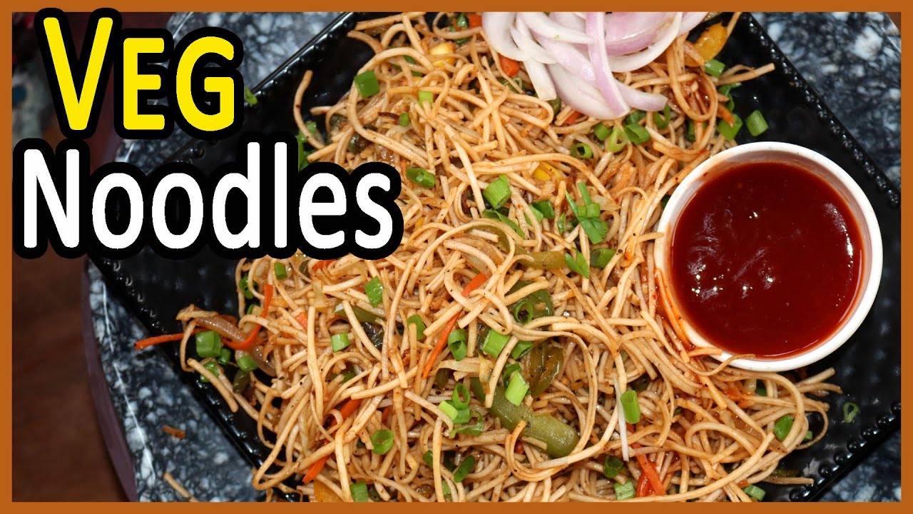 Veg noodles street style vegitable noodles how to make vegetable