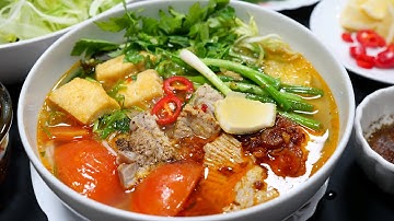 Nhanh Lẹ Ngon ơi là Ngon Bún Sườn! Nhờ Cách Nấu Nước Lèo Và Sa Tế Đặc Biệt Này by Vanh Khuyen