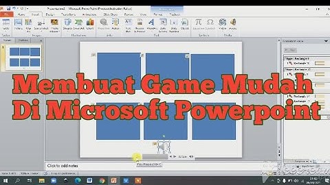 Membuat Game Asah Otak Di Microsoft Powerpoint|Materi Kelas 5