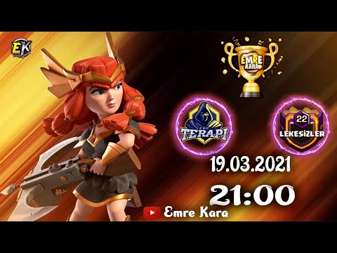 TERAPİ VS LEKESİZLER - EMRE KARA CUP SON 16 | CLASH OF CLANS