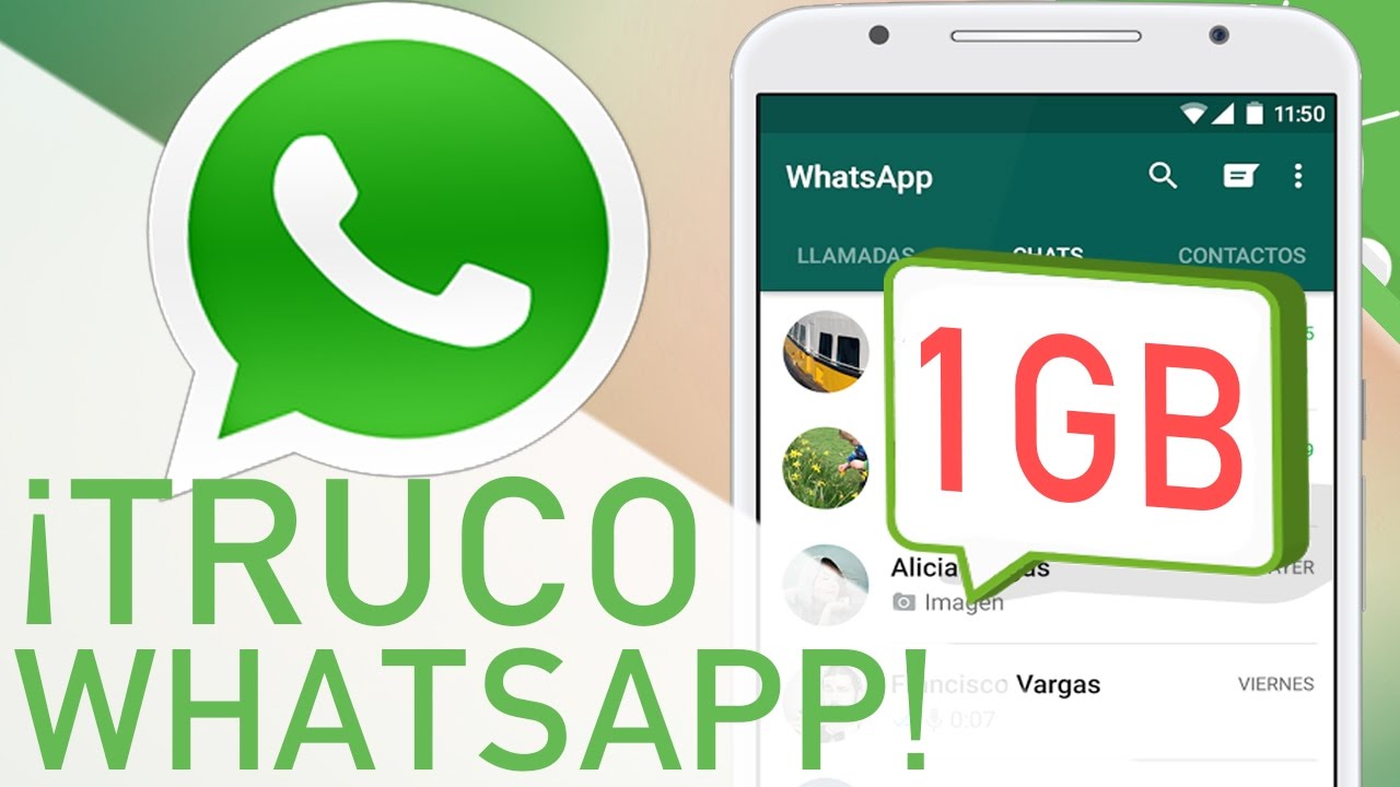 TRUCO WHATSAPP. Mandar Videos de hasta 1GB YouTube