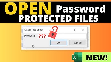 Open a Worksheet with a Lost Password in Microsoft Excel - UPDATED!!!