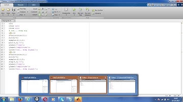MATLAB TUTORIALS 03 # GENERATION OF STEP SIGNAL