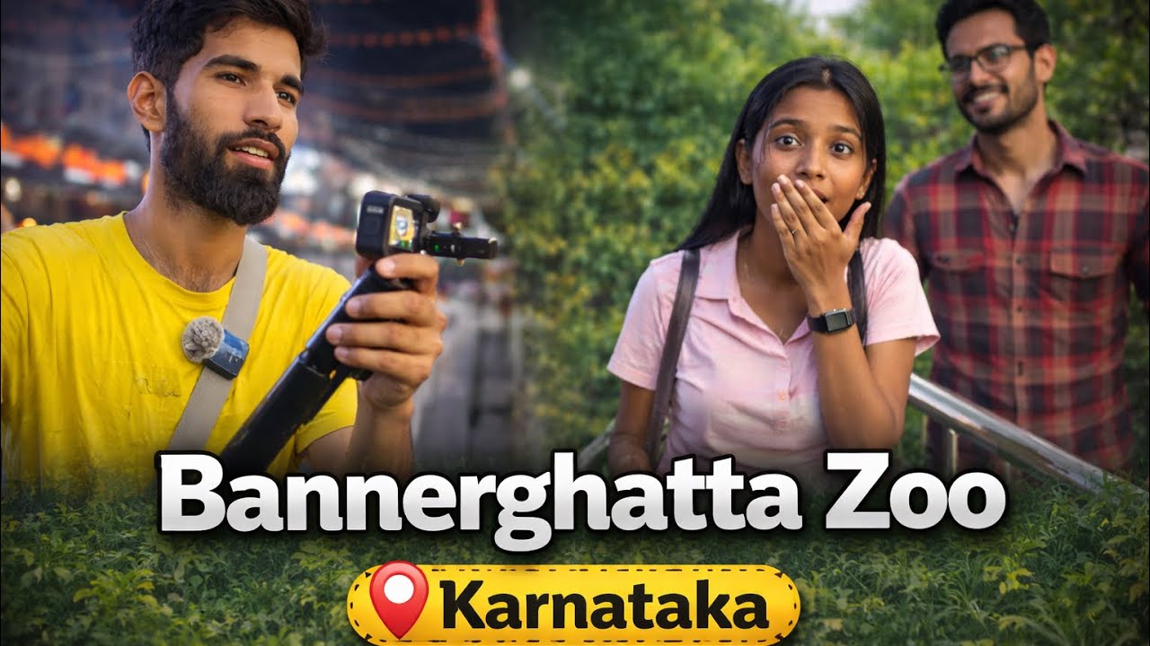 Day 73 || Hitchhiking Across India || i Reached Bannerghatta Zoo 😱