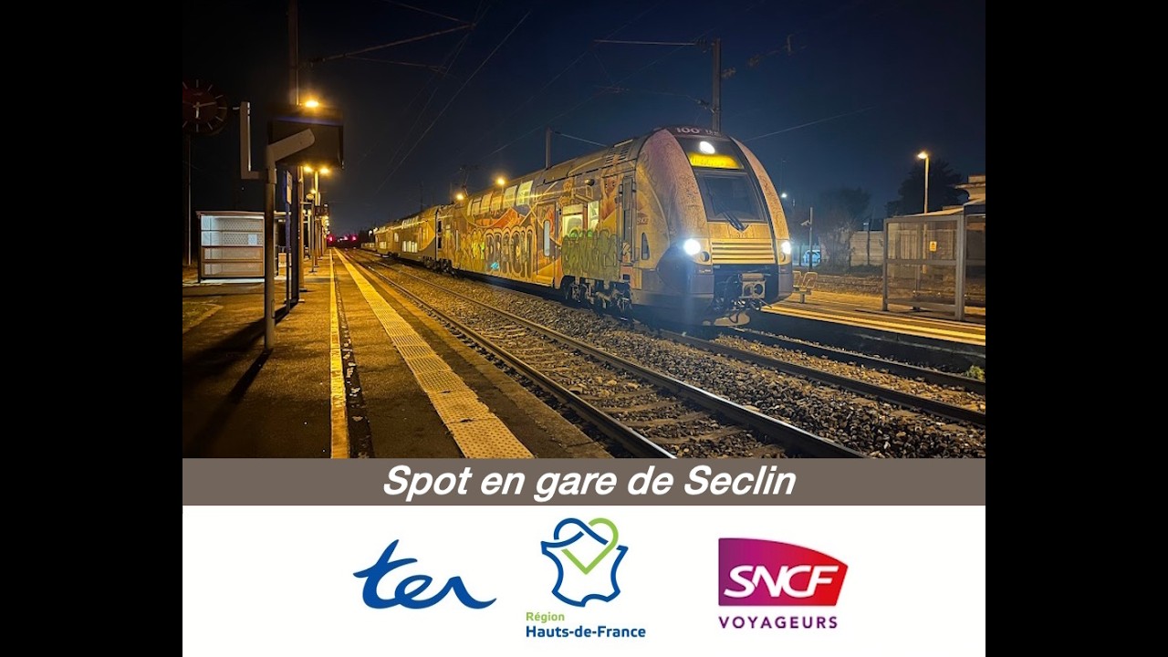 Spot en gare de Seclin