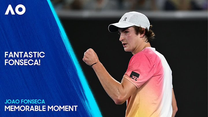 Joao Fonseca is Incredible in this Point | Australian Open 2025