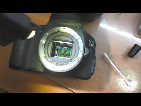 РЕМОНТ ДЛЯ ПОДПИСЧИКА: Зеркалка Canon 600D / Снимки внизу чёрные