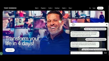 Tony Robbins RAG Chatbot Demo | Motivational AI with LangChain + LLM