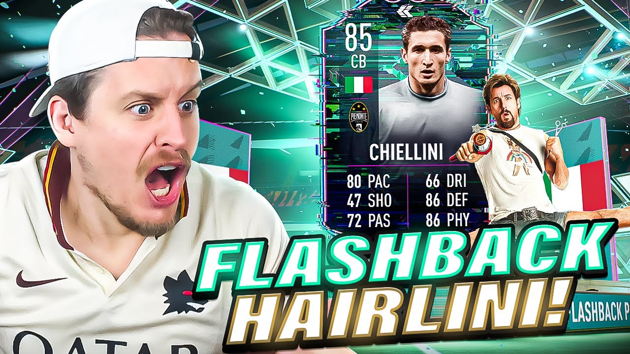 Chiellini but with HAIR?! 85 FLASHBACK CHIELLINI Review! FIFA 22 Ultimate Team