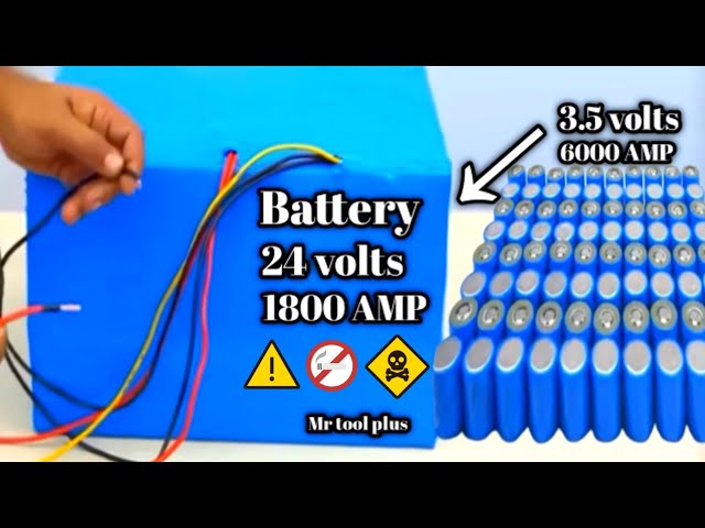 24V Lithium-ion battery charger (3 Amps) – VRUZEND DIY Battery Kit