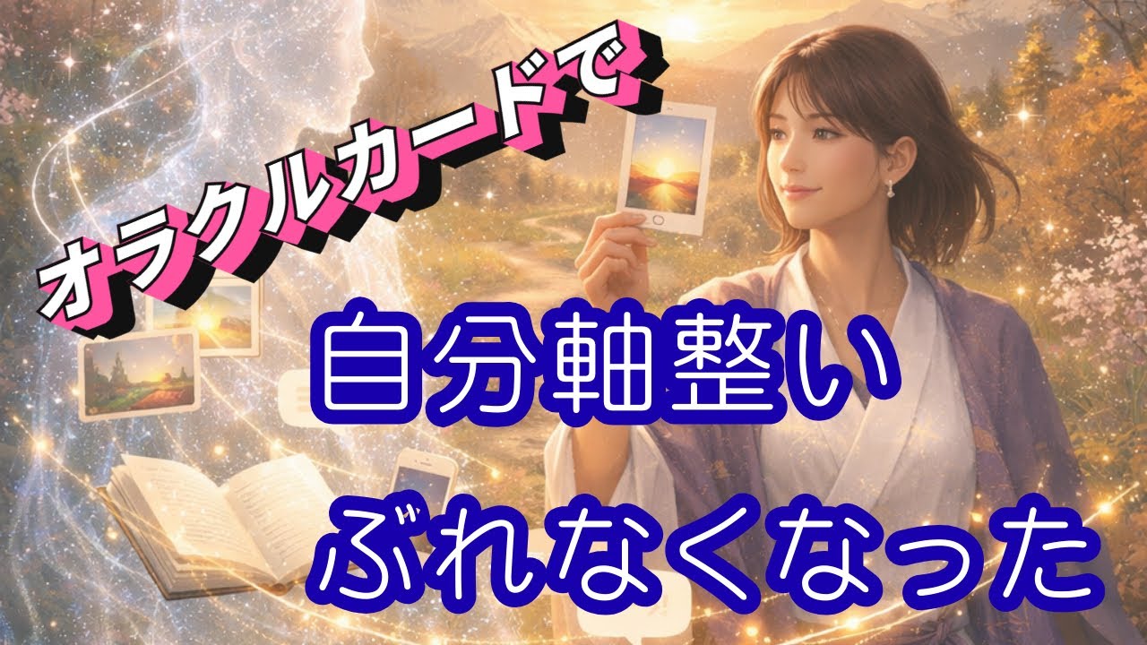 迷いから抜け出せずにいた私がブレない自分になれた❣️