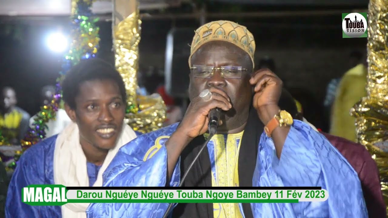 S. Ablaye Seck Khaida Magal Darou Nguéye Nguéye 2023 a Touba Ngoye Bambey Edition 1444H