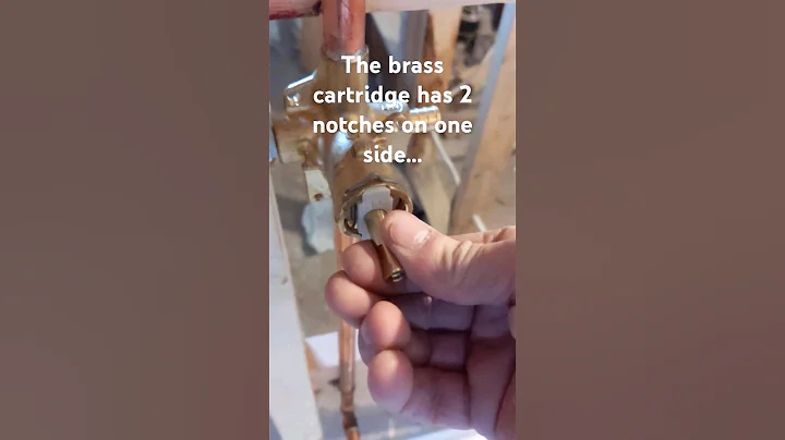 How to tell if a Moen shower valve is off or on before turning on water #plumbing #shorts