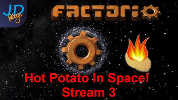 Factorio | Hot Potato in Space (space exploration mod) | Stream 3