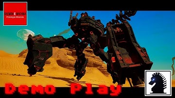NS Demo Play - DAEMON X MACHINA: Prototype Missions - Mission #4: Destroy The Colossal Immortal