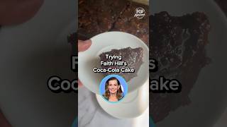 Trying Faith Hill’s Coca-Cola #Cake 🍫 #dessert #recipes #baking #southernfood