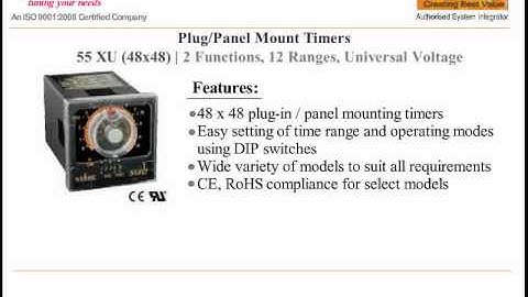 SELEC TIMER 55XU TIMER