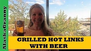 Grilled Louisiana Hot Links Sausages With Beer Easy Recipe