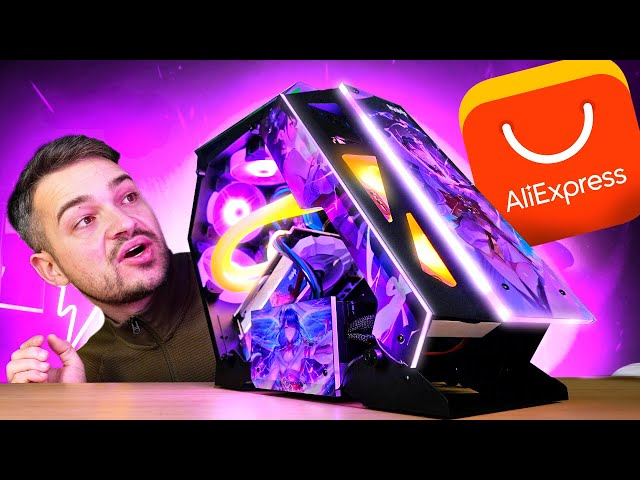 ENDLICH!! Wir testen den AliExpress Gaming PC… #GamingSchrott class=