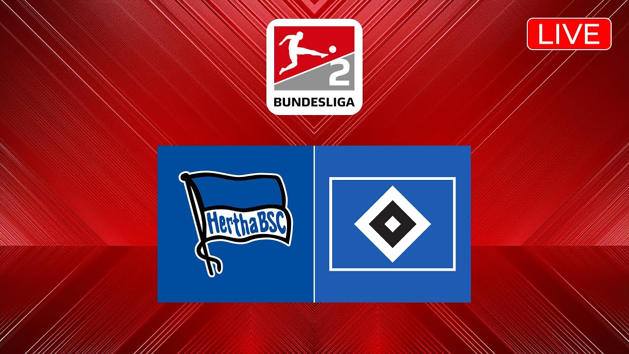 Hertha BSC - Hamburger SV | 2. Bundesliga LIVE | 19. Spieltag - YouTube