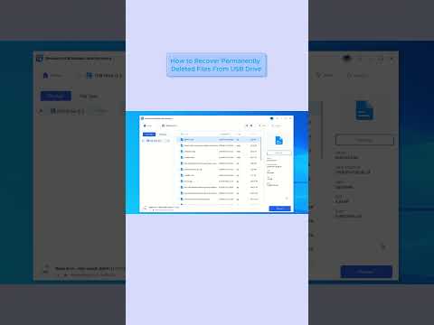 100% Working | How to Recover Permanently Deleted Files from USB Drive