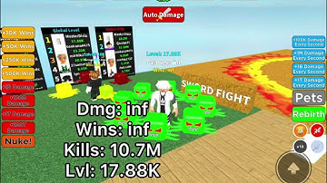 Every second you get +1 damage (my stats evolution)