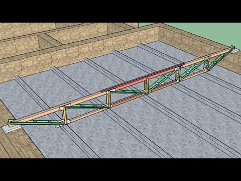 Видео: Как далеко расположены фермы перекрытий?