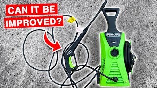 Can The Harbor Freight Pressure Washer Be Fixed/Improved? | Garage Mods